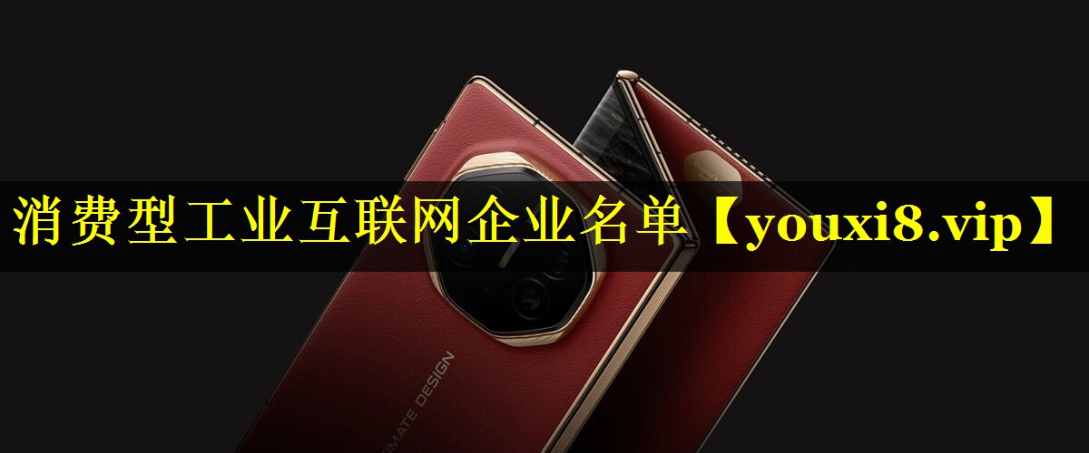消费型工业互联网企业名单 消费型工业互联网企业名单