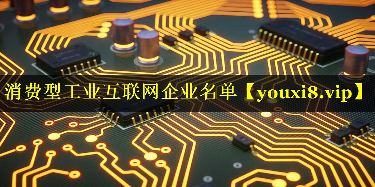 消费型工业互联网企业名单 消费型工业互联网企业名单